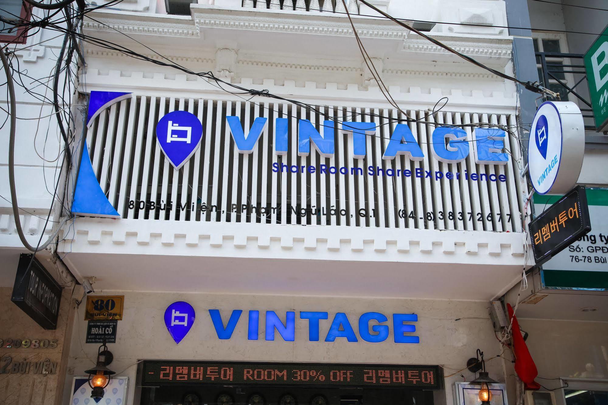 Vintage Hostel Saigon Ho Chi Minh City Exterior photo